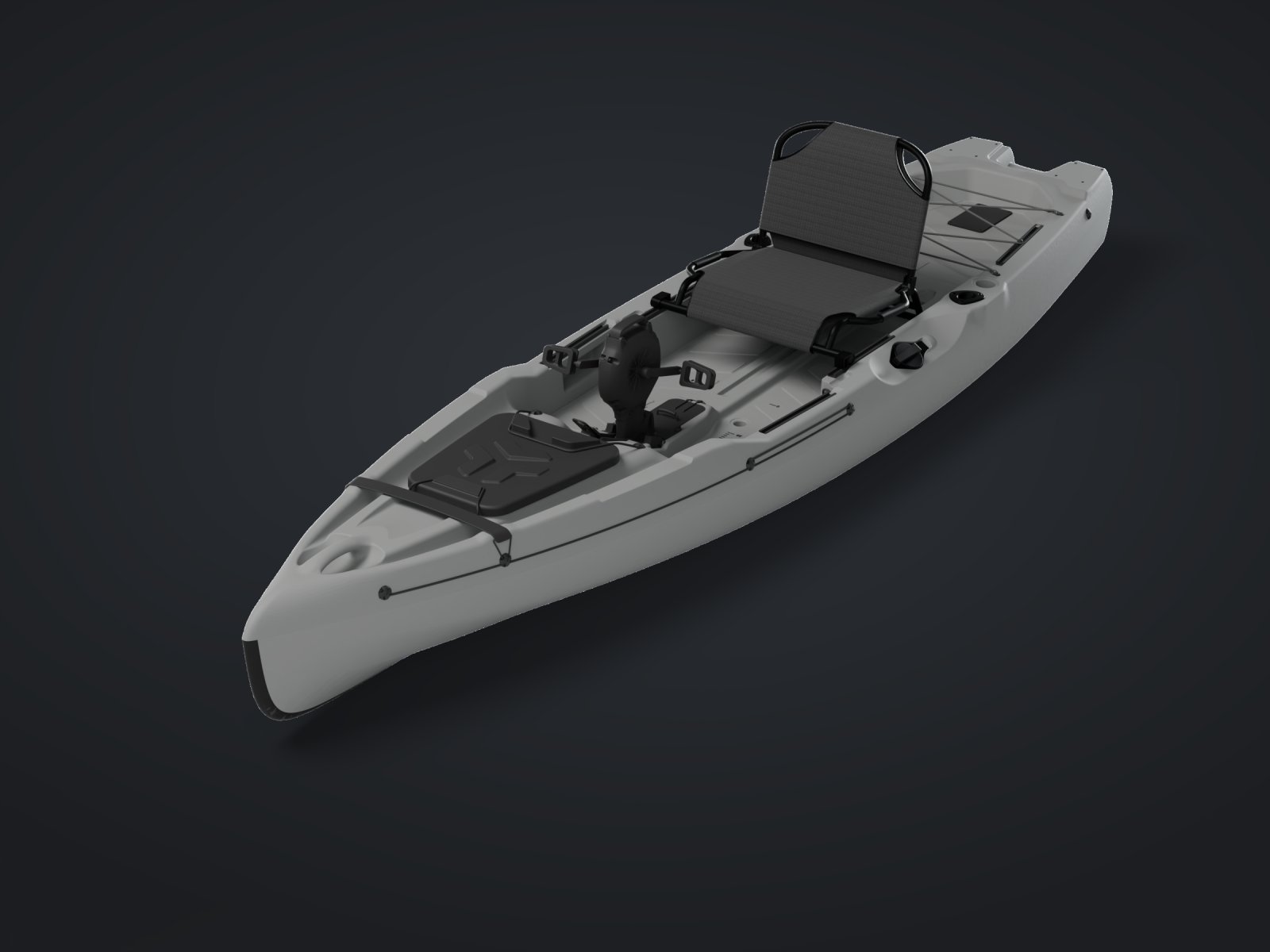 Kayak Hiro · Rotomoulage + Injection plastique · Rotomod