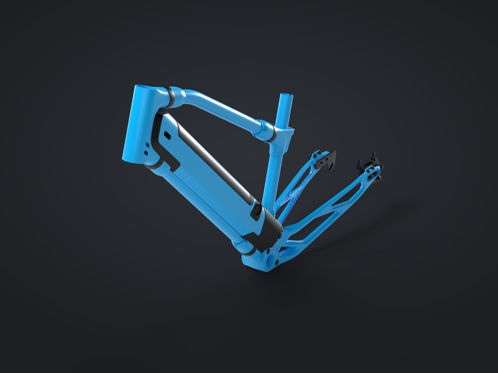 Module batterie · Injection plastique + Extrusion + Usinage 5 axes · REF Bikes